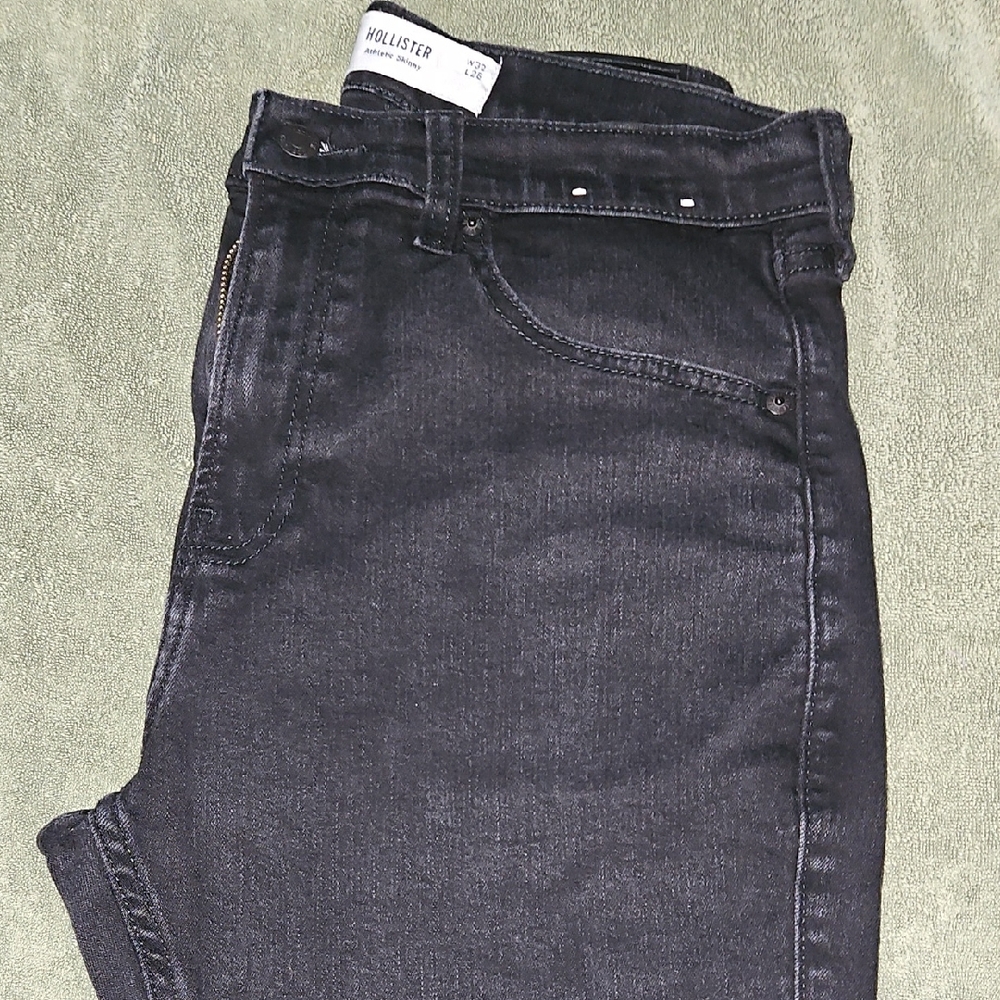 Hollister Men's Black Skinny Jeans